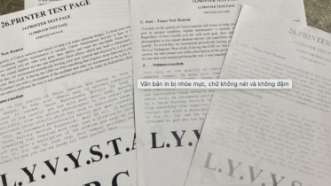 Các Vấn Đề Khi Sử Dụng Mực Photocopy Kém Chất Lượng